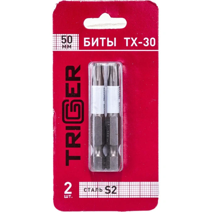 Бита ПРОФИ (2 шт; 50 мм; TORX30) ТРИГГЕР 84976 тов-151826