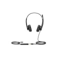 Головная гарнитура Yealink UH34 SE Dual UC Дуо, Проводная, HD звук, USB