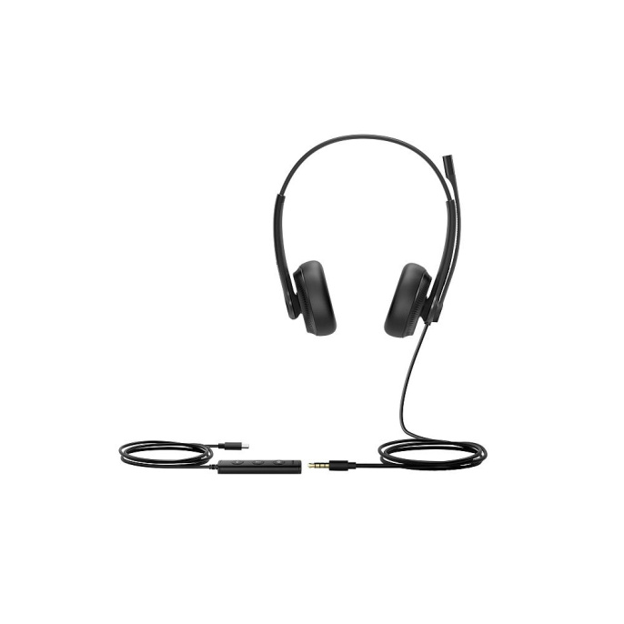 Головная гарнитура Yealink UH34 SE Dual UC Дуо, Проводная, HD звук, USB