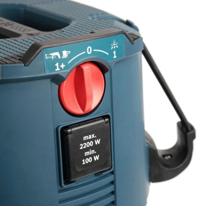 Строительный пылесос Bosch GAS 35 L SFC+, синий [06019c3000]