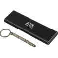 AgeStar 31UBNV1C GRAY USB 3.1 Type-C Внешний корпус M.2 NVME M-key AgeStar 31UBNV1C GRAY , алюминий, серый [17310] 31UBNV1C GRAY