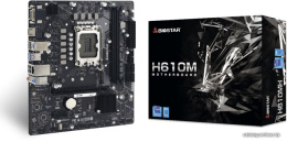 Материнская плата Biostar H610MH, LGA1700, VGA, HDMI , 2xDDR IV, mATX