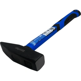 Слесарный молоток vertextools 100 г, фибергласовая обрезиненная рукоятка 10-20-100