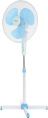 Вентилятор напольный Scarlett SC-SF111B29,  белый и голубой