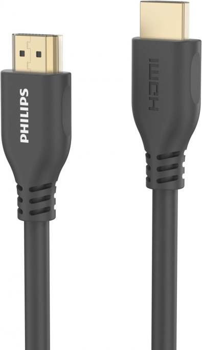 Кабель аудио-видео Philips 8K 60 Гц Ultra HD HDMI m /HDMI m 5м. позолоч.конт. серый SWV7150/56