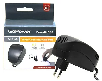 Блок питания GoPower Powerhit 500 универсальн. (1/20/40) 00-00015342