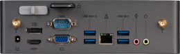 Компьютер KVADRA TAU mini Intel Core i5 12400,  DDR4 16ГБ, 512ГБ SSD, Intel UHD Graphics 730,  без операционной системы,  черный [y20syscas410r_2f6e2a]