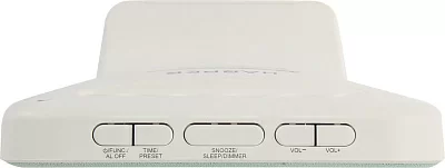 Радиобудильник HARPER HCLK-2060 White Olive (FM/AM 1.2" LED2xAAA/230V)