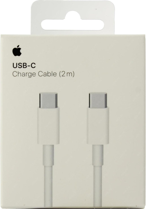 Кабель APPLE MLL82ZM/A,  USB Type-C (m) -  USB Type-C (m),  2м,  белый