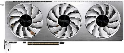 Видеокарта 8Gb PCI-E GDDR6 GIGABYTE GV-N3070VISION OC-8GD Rev2.0 (RTL) 2xHDMI+2xDP GeForce RTX3070