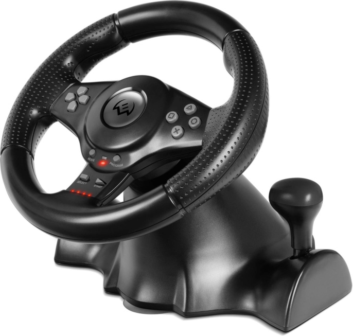 Руль Sven GC-W150 16кноп. с педалями черный