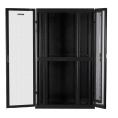 Серверный шкаф SMARTWATT Серверный шкаф Rack S-Series 42U 600x1200мм, двери с перфорацией, боковые панели 4шт и ролики в комплекте, черный 4512020620014 IRS42612