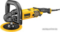 Полировальная машина DeWalt DWP849X-QS профессиональная, питание от сети, щеточный электродвигатель, регулировка скорости, частота вращения: от 0 до 3500 об/мин 0–600 об/мин плавающие , диаметр диска/шлифкруга: от
