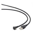 Gembird/Cablexpert Pro CCP-mUSB2-AMBM90-6, AM/microBM 5P, 1,8м, угловой, экран, черный