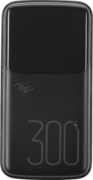 Мобильный аккумулятор Itel IPP-85 30000mAh 2.1A 2xUSB-A черный