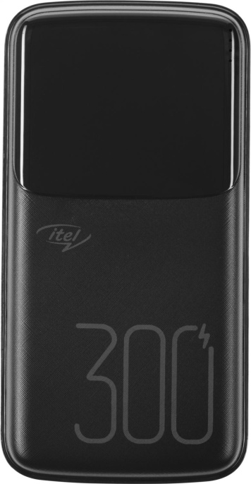 Мобильный аккумулятор Itel IPP-85 30000mAh 2.1A 2xUSB-A черный
