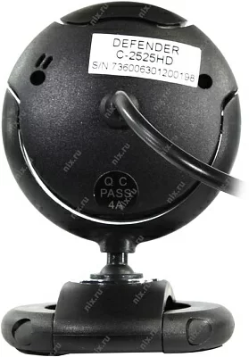 Интернет-камера Defender C-2525HD (USB2.0 1600x1200 микрофон) 63252