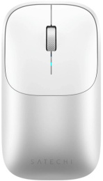 Мышь Satechi Slim EX (серебристый)  Беспроводная Wireless Multi-Mode Mouse BT&GHz. Цвет: серебристый (ST-MEXS)