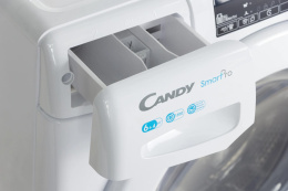 Стиральная машина узкая Candy Smart Pro CSOW4 1364T/2-07, с фронтальной загрузкой, 6кг, 1300об/мин, с паром, с сушкой