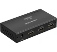 Сплиттер UGREEN 40201 40201EU HDMI 1x2 Splitter с адаптером питания 5V 1A DC. Цвет: черный