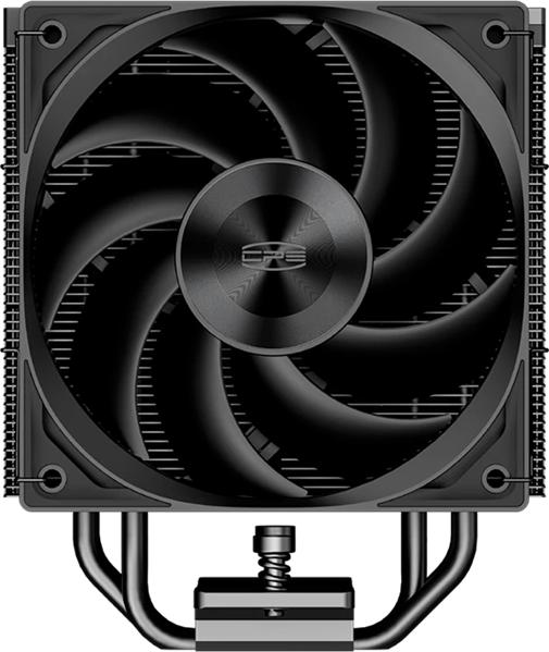 Кулер для процессора PCCooler RZ500 BK 250W, 4-pin PWM, 155mm, Al/Cu, 5x6mm, 1x120mm, 86.73CFM, 32dBA, 2200RPM, S: 1851/1700/1200/115X, AM5/AM4, black