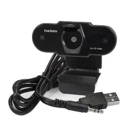 Веб-камера ExeGate BlackView C615 Full HD отверстие под штатив, кабель 1,5 м EX287387RUS