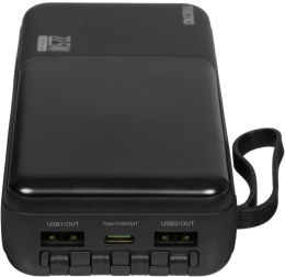 Внешний аккумулятор (Power Bank) TECNO Pocket L201Q,  20000мAч,  черный