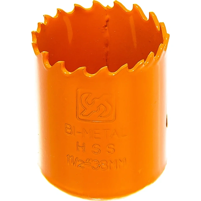 Коронка BIMETAL (38 мм; HSS+65MN; переменный шаг зуба) HARDEN 610514