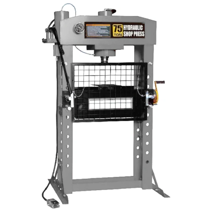 Пневмогидравлический напольный пресс WIEDERKRAFT 75 т WDK-80175