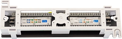 Патч-панель Suprlan 10-0407 19" 1U 12xRJ45 кат.5E UTP