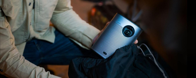 Проектор Xgimi Halo+ DLP 875Lm LS 700Lm ANSI 1920x1080 ресурс лампы:25000часов 1xUSB typeA 1xHDMI 1.6кг