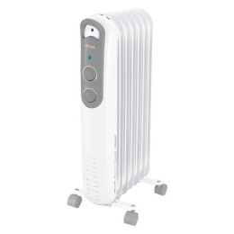 Масляный радиатор Timberk TOR 21.1809 SLX, с терморегулятором, 2000Вт, 9 секций, 3 режима, белый