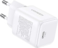 Сетевое зарядное Ugreen X513 65009 для телефонов/для планшетов, USB Type-C, 30 Вт, быстрая зарядка, без кабеля