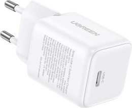 Сетевое зарядное Ugreen X513 65009 для телефонов/для планшетов, USB Type-C, 30 Вт, быстрая зарядка, без кабеля