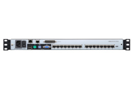 KVM консоль ATEN 17" 1-Local/Remote Share Access 16-Port Multi-Interface Cat 5 Dual Rail LCD KVM over IP switch KL1516AIM-AXA-RG