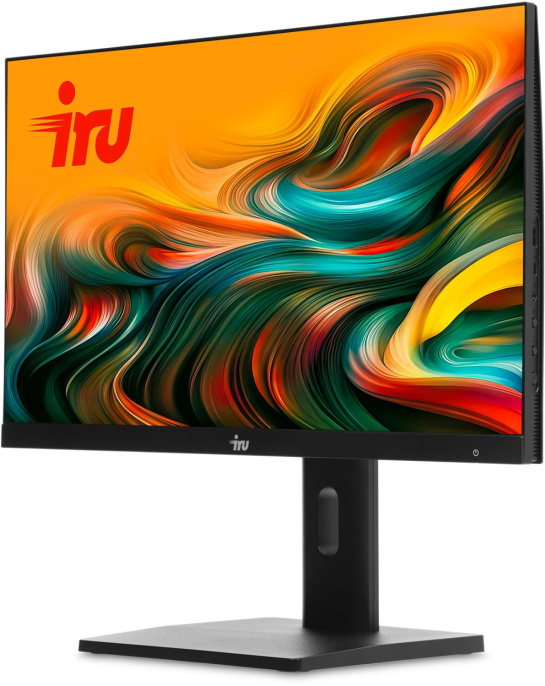 Моноблок IRU Tactio 23IP 23.8" Full HD i3 14100 (3.5) 16Gb SSD480Gb UHDG 730 Windows 11 Pro 64 WiFi BT 120W Cam черный 1920x1080 (RUS)