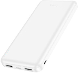 Внешний аккумулятор (Power Bank) Hoco J100 High-ranking,  10000мAч,  белый [j100 high-ranking white]