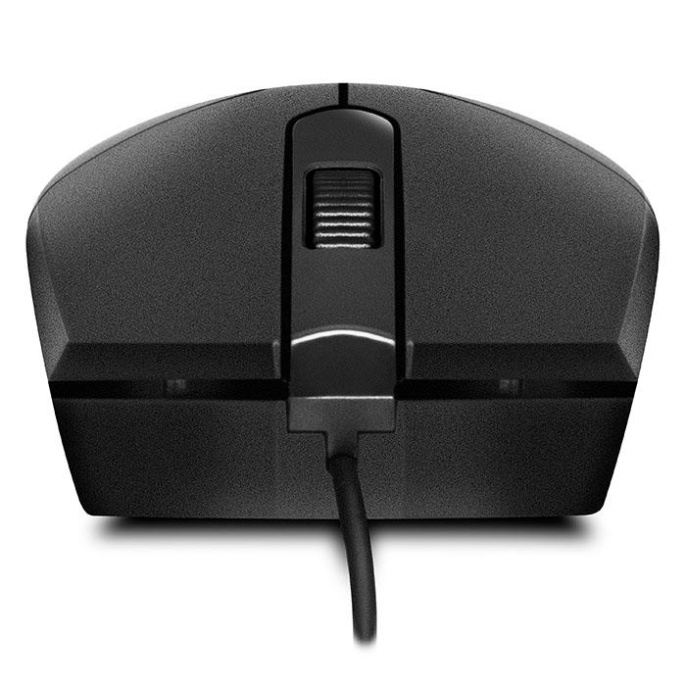 Мышь Sven RX-30 Black (SV-018214) (полноразмерная мышь для ПК, проводная USB, сенсор оптический 1000 dpi, 3 кнопки, колесо с нажатием)