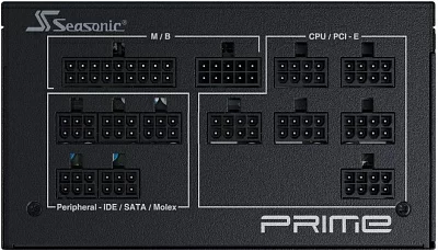 Блок питания Seasonic ATX 750W PRIME TX-750 80+ titanium (24+4+4pin) APFC 135mm fan 20xSATA Cab Manag RTL