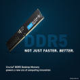Оперативная память 8Gb Crucial CT8G56C46U5, DDR V, PC-44800, 5600MHz