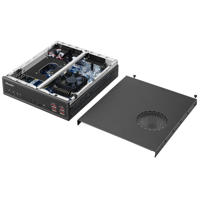 Платформа системного блока с ЦПУ Shuttle DH32U SHU-DH32U- MOTHERBOARD_V.2.X Pentium 7505 -NPI,BLACK-90W3P,W/O HDD , W/O EDID/ ALC662/ALC888 ,Genesys 004440 {4} 74R-DH32U-016-SHU-001