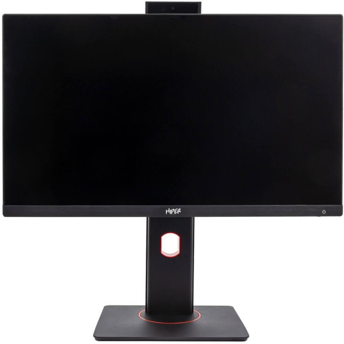 Моноблок/ HIPER V6   23.8"(1920x1080 (матовый) IPS)/Intel Core i5 14400(2.5Ghz)/16384Mb/512PCISSDGb/noDVD/BT/WiFi/war 1y/6.45kg/черный/Win11Pro + Cam 5.0 SD/Беспроводные МК/WiFi6