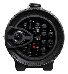 Минисистема Hyundai H-MAC220 черный 45Вт FM USB BT SD/MMC