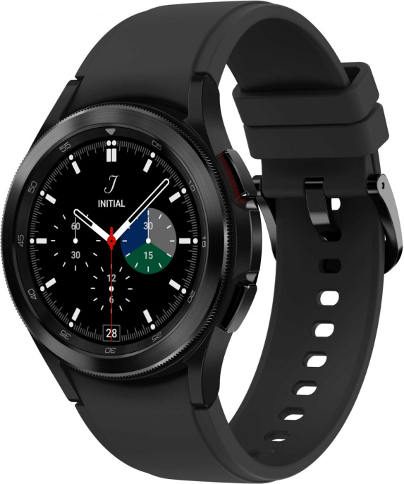 Смарт-часы Samsung Galaxy Watch 4 Classic 42мм,  1.2",  черный [sm-r880nzkacis]