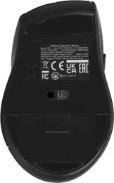Мышь UGREEN M511 45012 Ergonomic Contoured-Shape Design Wireless Mouse 2.4 GHz - Black 45012_