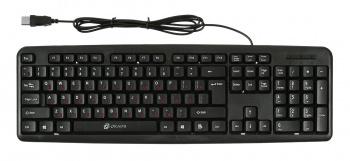 Клавиатура Oklick 90MV2, проводная, USB, мембранная, черный [1185967]