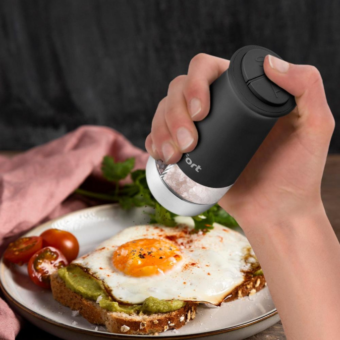 Мельница для перца/соли KitFort КТ-6013-1,  электрич.