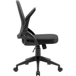 Defender Офисное кресло Office Черный,сетка,регулир.подлокот. (64317)