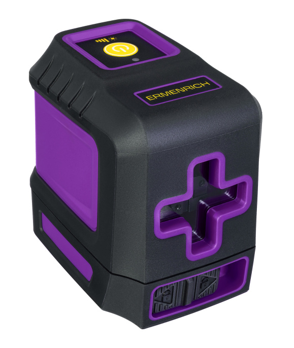 Лазерный уровень Ermenrich BASE LT10, фиолетовый