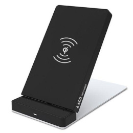 Зарядное устройство ACD БЗУ ACD-W102Q-F1B 10Вт, беспроводная Qi, 2-катушки с QC, 5В/2А ; 9В/1,8А RTL